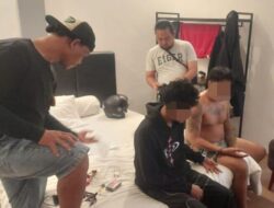 Sering Edarkan Sabu-sabu, Dua Pria Diamankan Disalah Satu Penginapan