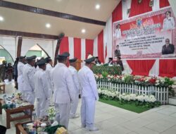 Pelantikan Pejabat di Nabire, Bupati Mesak Magai Tegaskan Evaluasi Kinerja dan Penataan Birokrasi